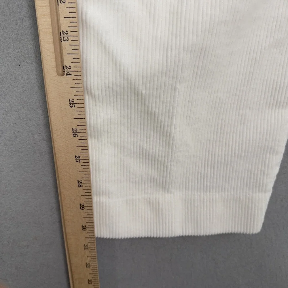 Brooks Brothers Pants Mens W38 L32 White Corduroy Clark Fit Preppy Classic